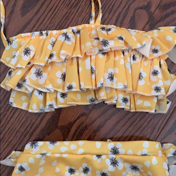 Cutest ruffle two piece bathing suit! - Picture 2 of 4